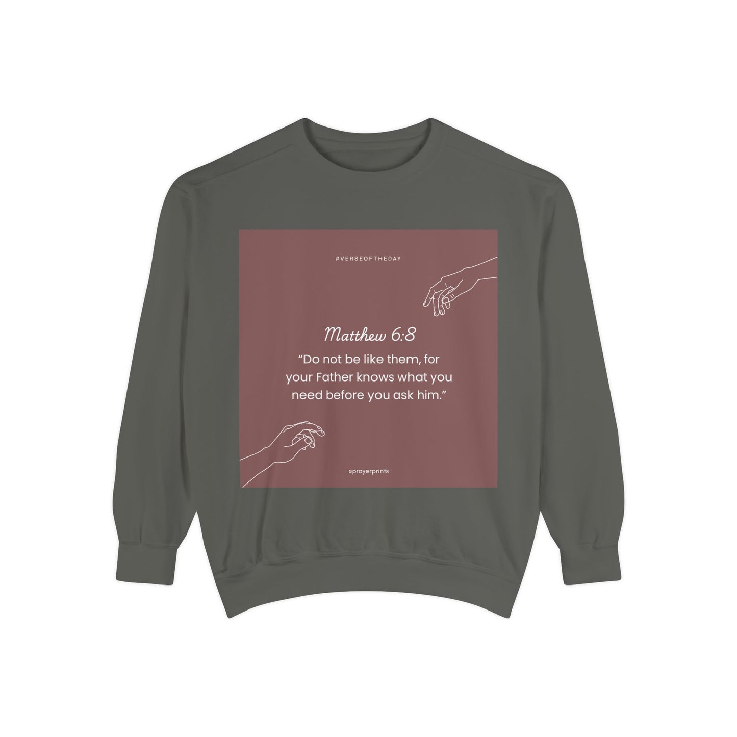 Unisex Garment-Dyed Sweatshirt