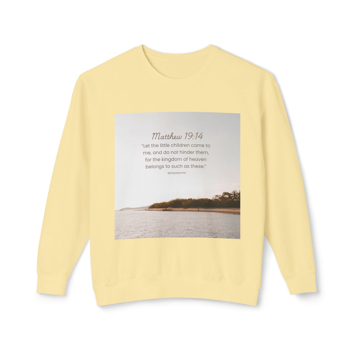Unisex Lightweight Crewneck Sweatshirt