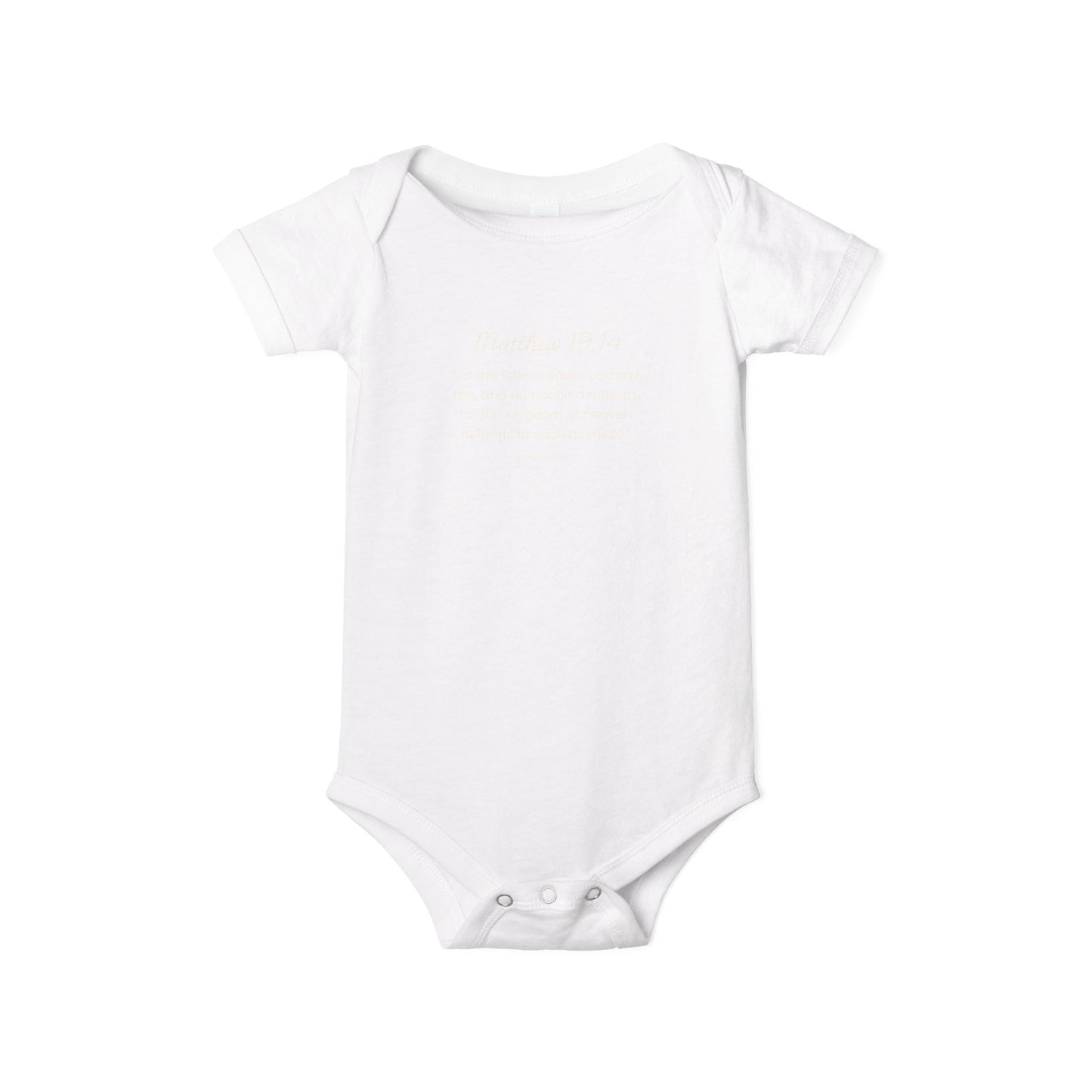 Infant Jersey One Piece