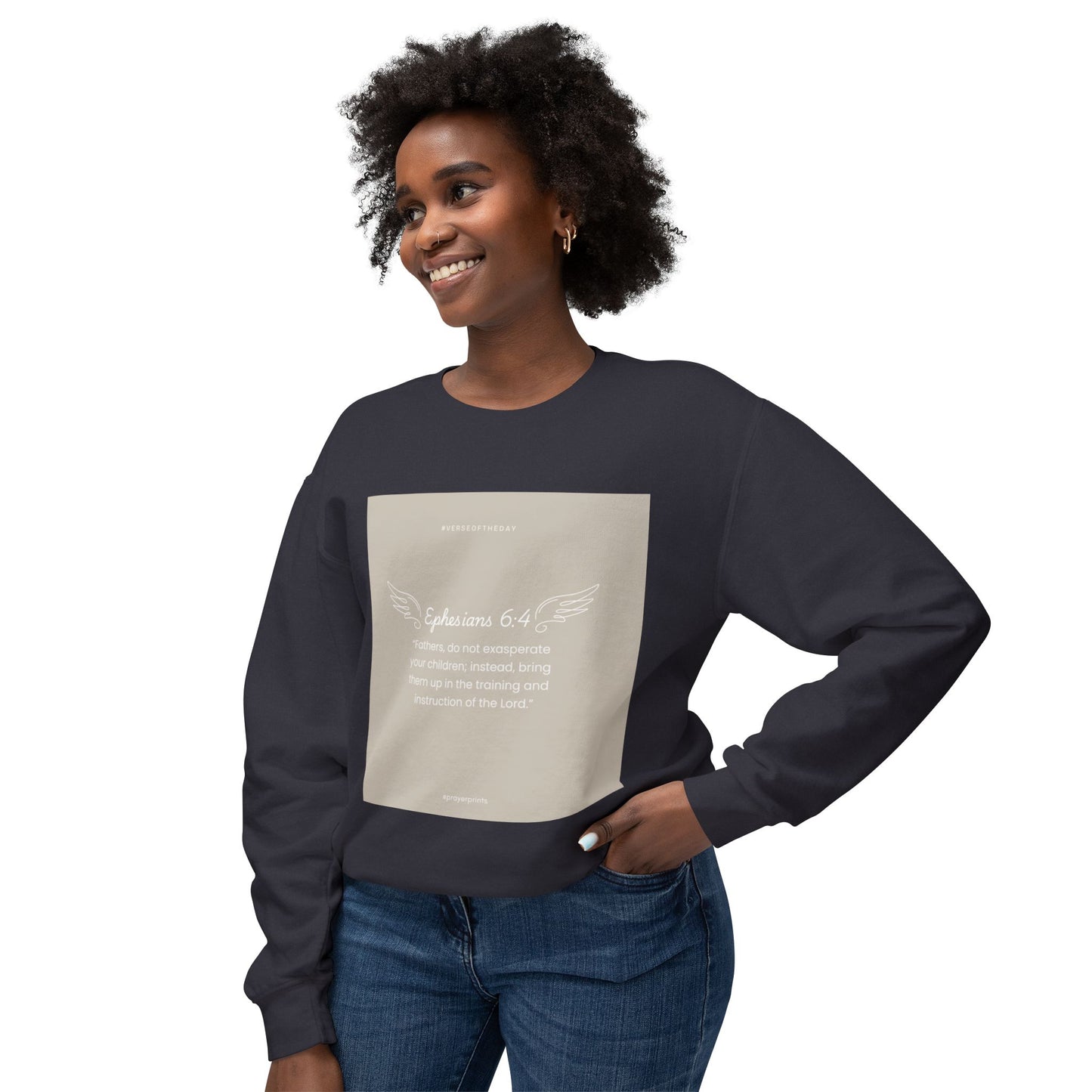 Unisex Lightweight Crewneck Sweatshirt