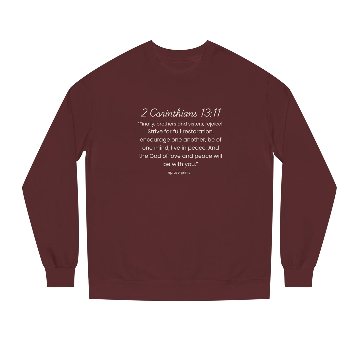 Unisex Crew Neck Sweatshirt
