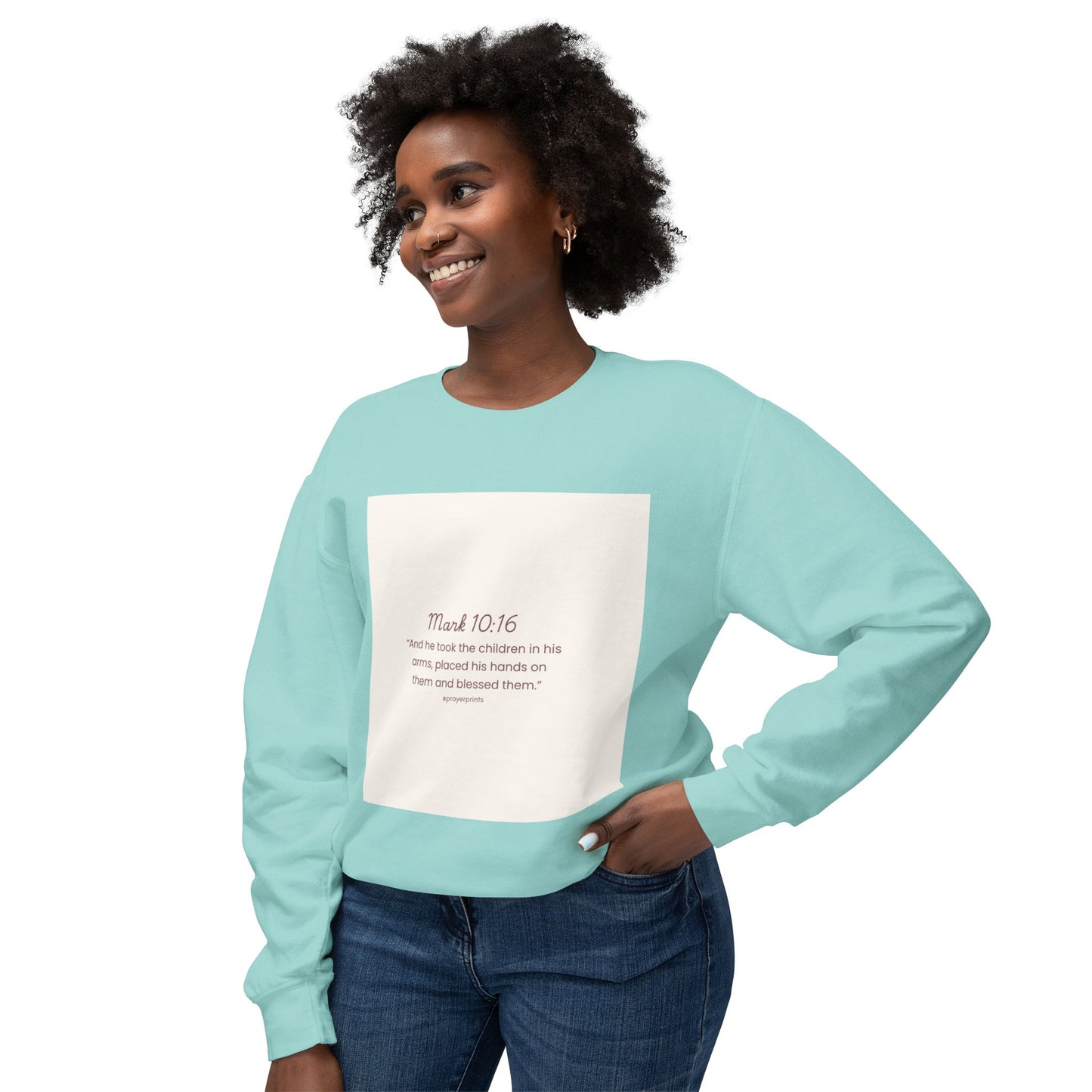 Unisex Lightweight Crewneck Sweatshirt
