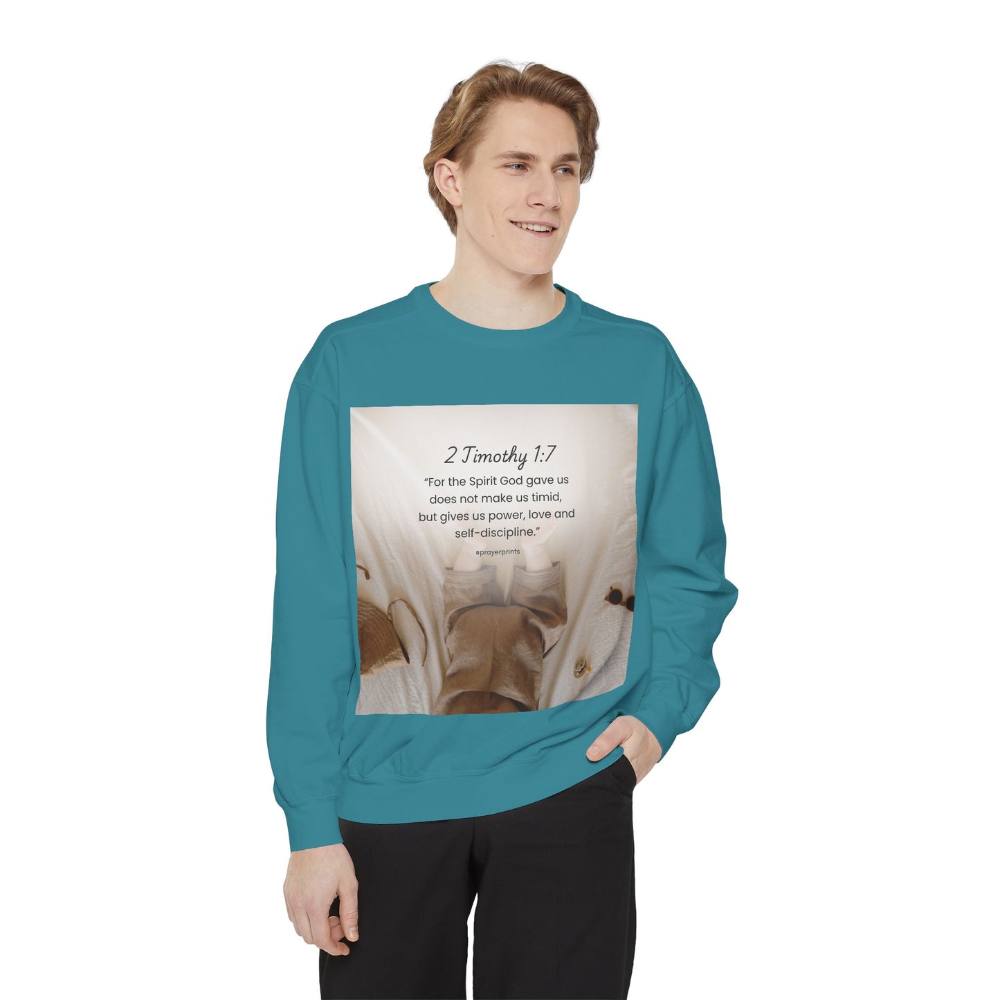 Unisex Garment-Dyed Sweatshirt