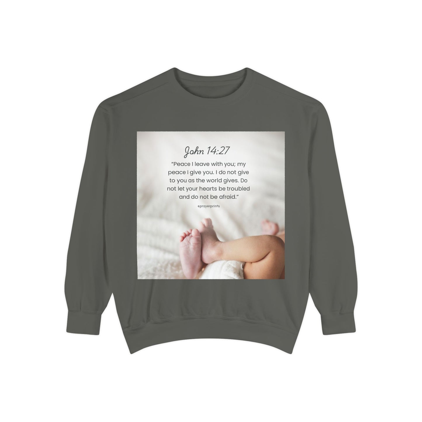 Unisex Garment-Dyed Sweatshirt