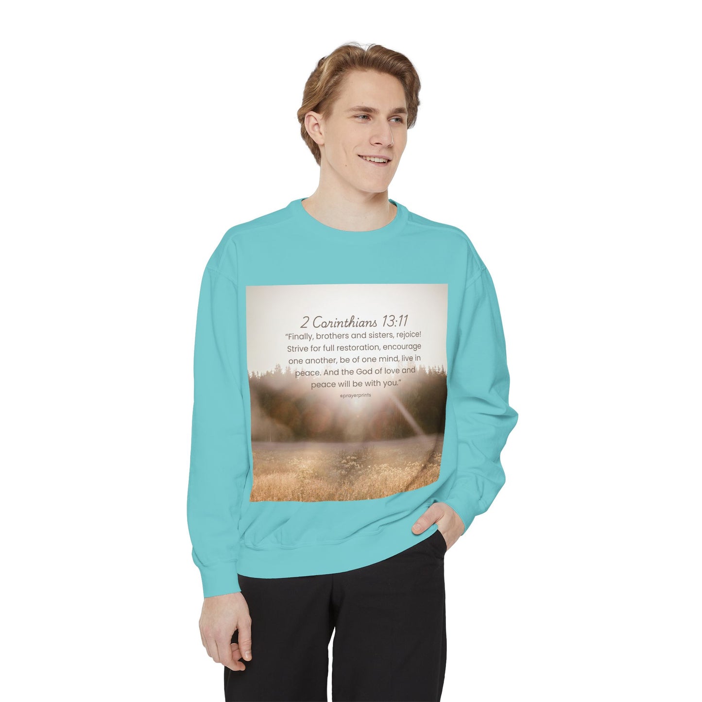 Unisex Garment-Dyed Sweatshirt
