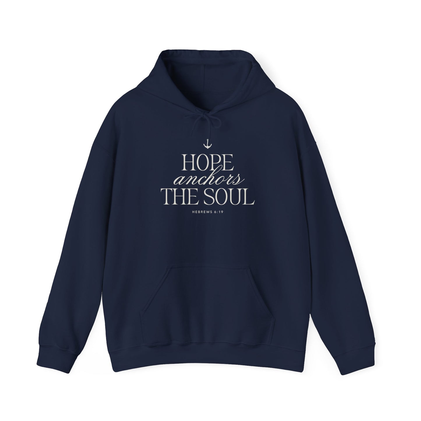 Hope Anchors the Soul Hoodie – Unisex Heavy Blend Sweatshirt