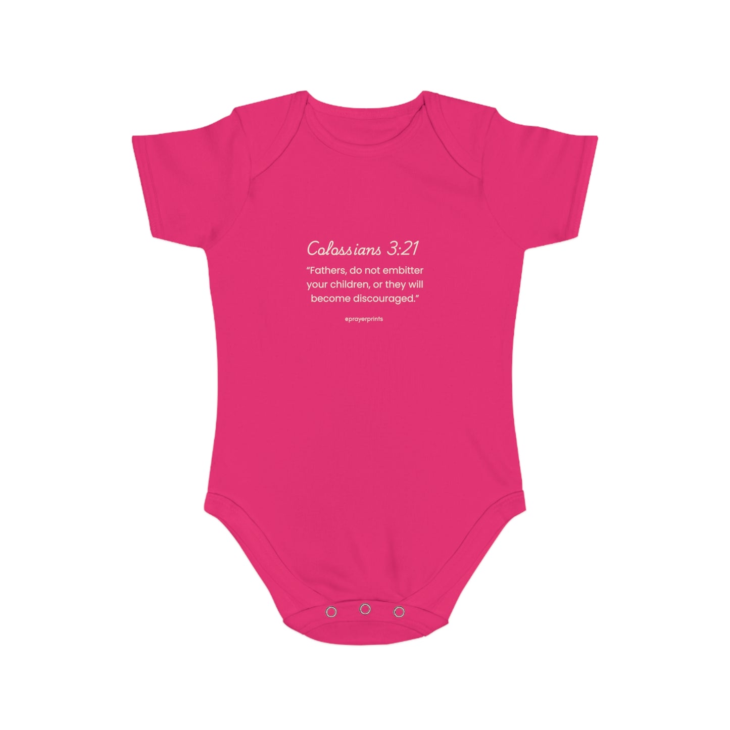 Short Sleeve Baby Bodysuit