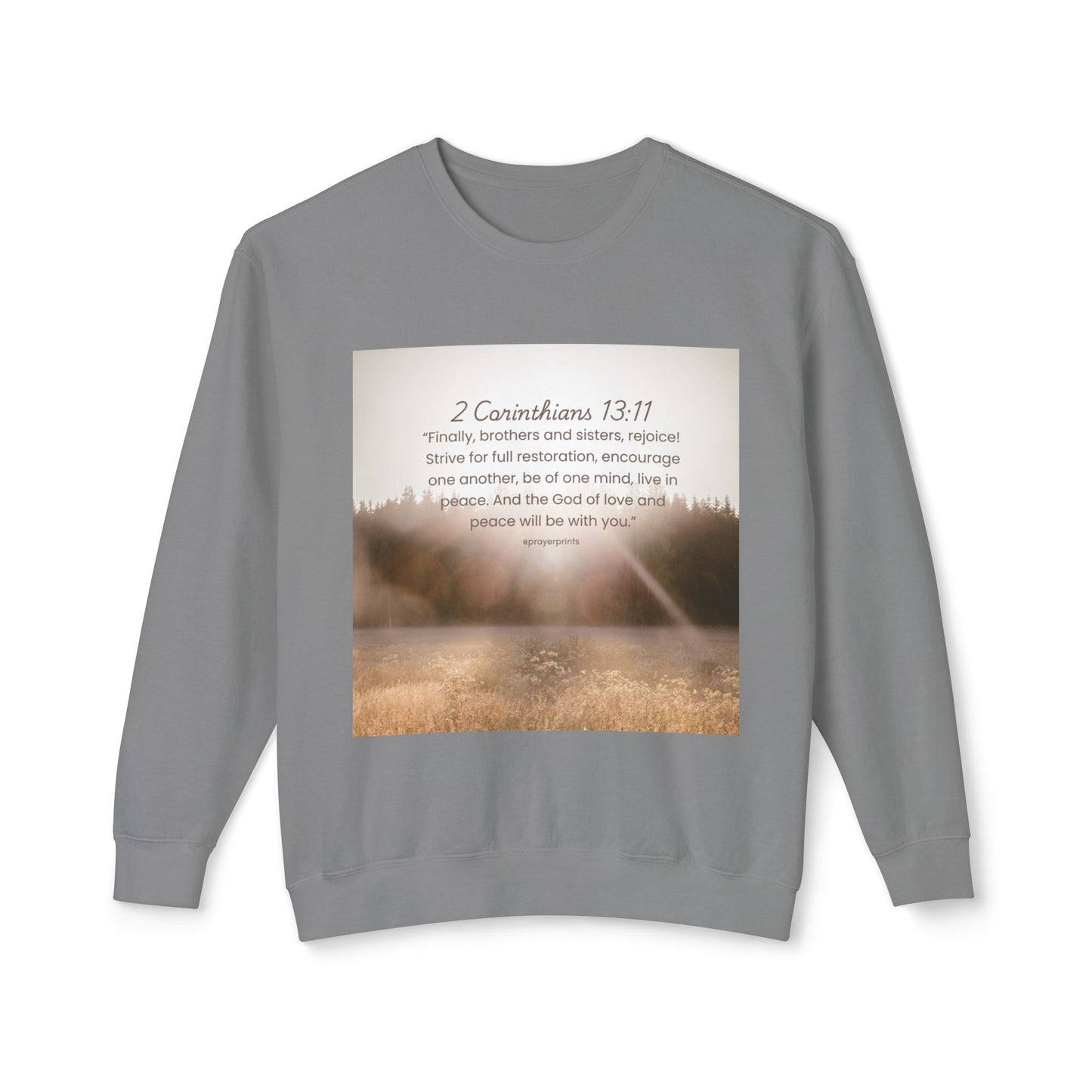 Unisex Lightweight Crewneck Sweatshirt