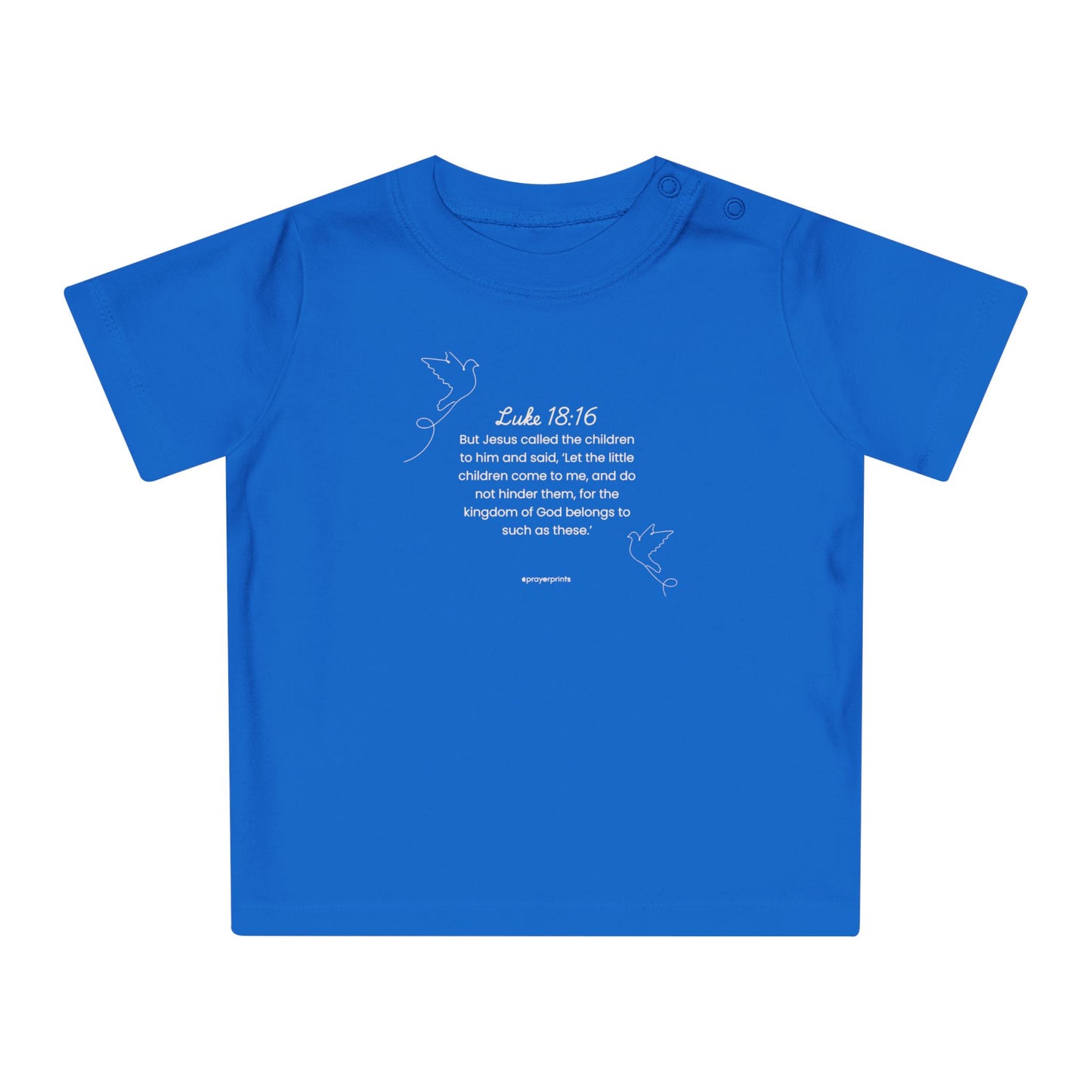 Organic Cotton Baby T-Shirt with Inspirational Quote
