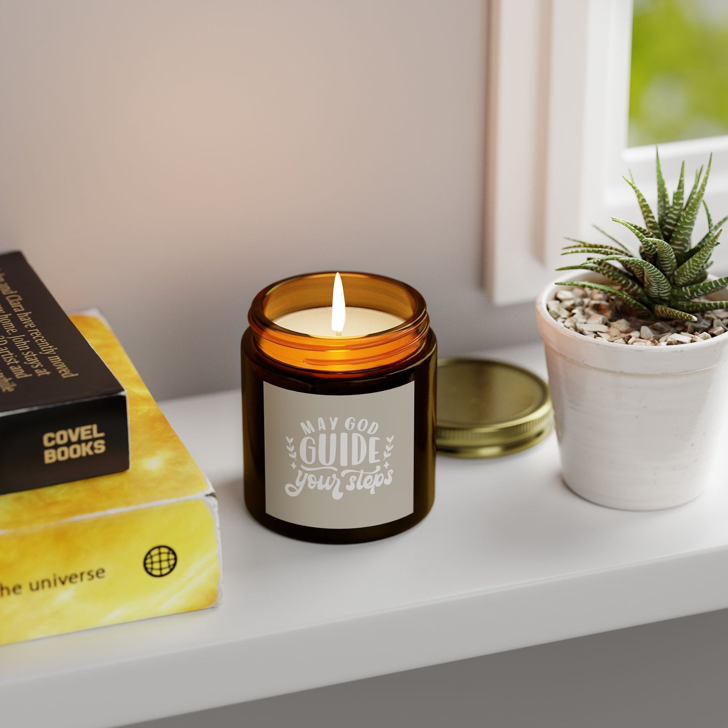 Guided Steps Scented Candle - Coconut Apricot Wax (4oz & 9oz)