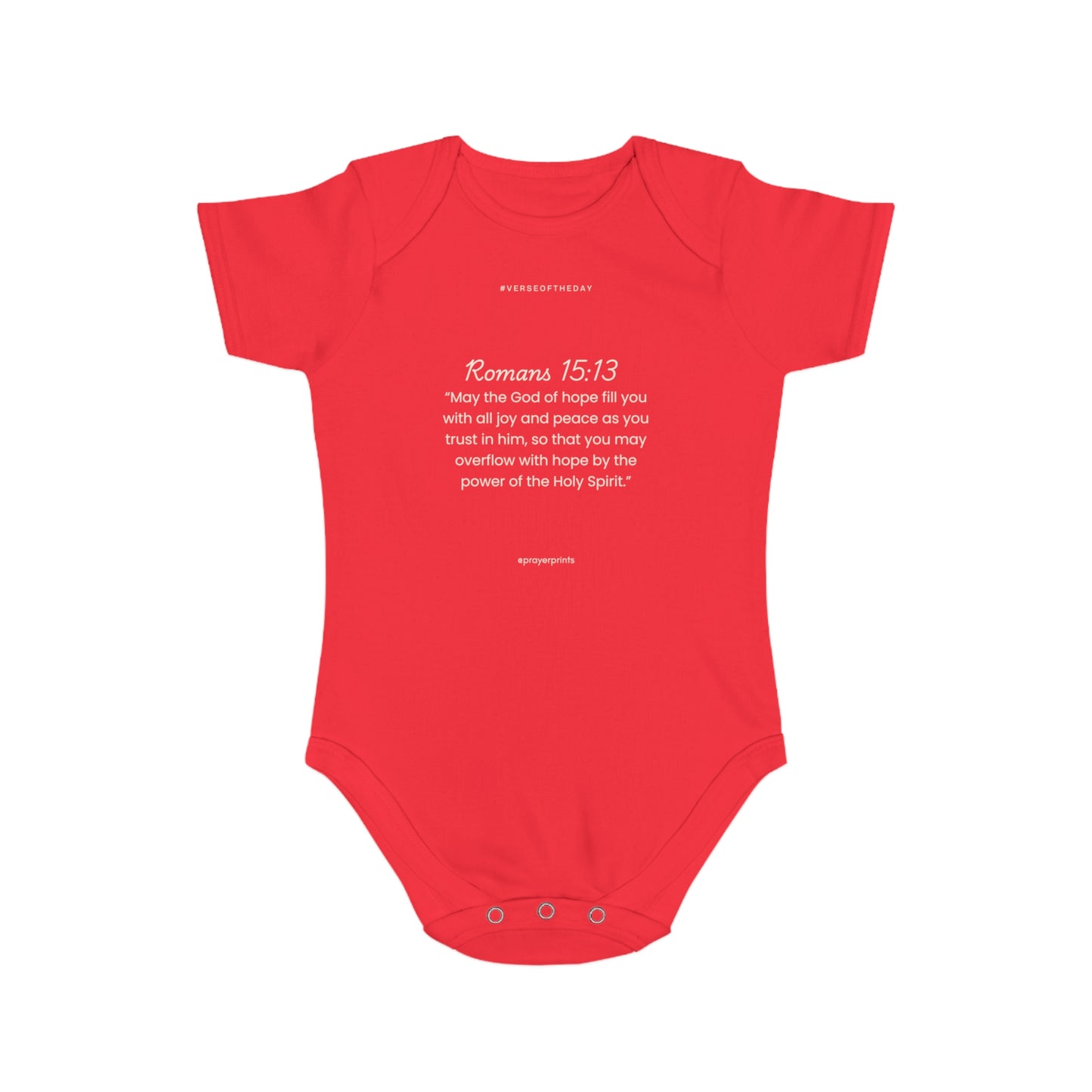 Short Sleeve Baby Bodysuit
