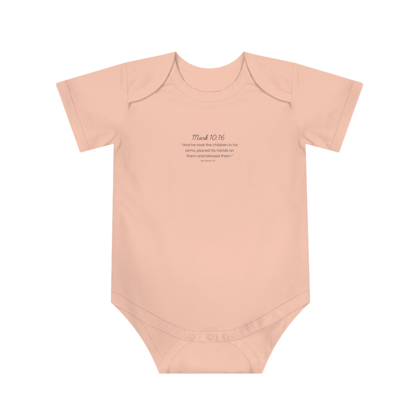 Cute Bible Verse Baby Bodysuit - Mat 10:16 - Ideal Baby Gift