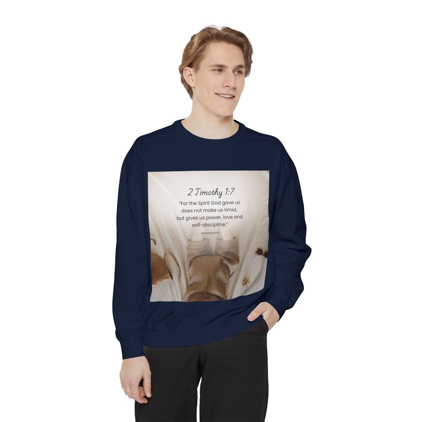 Unisex Garment-Dyed Sweatshirt