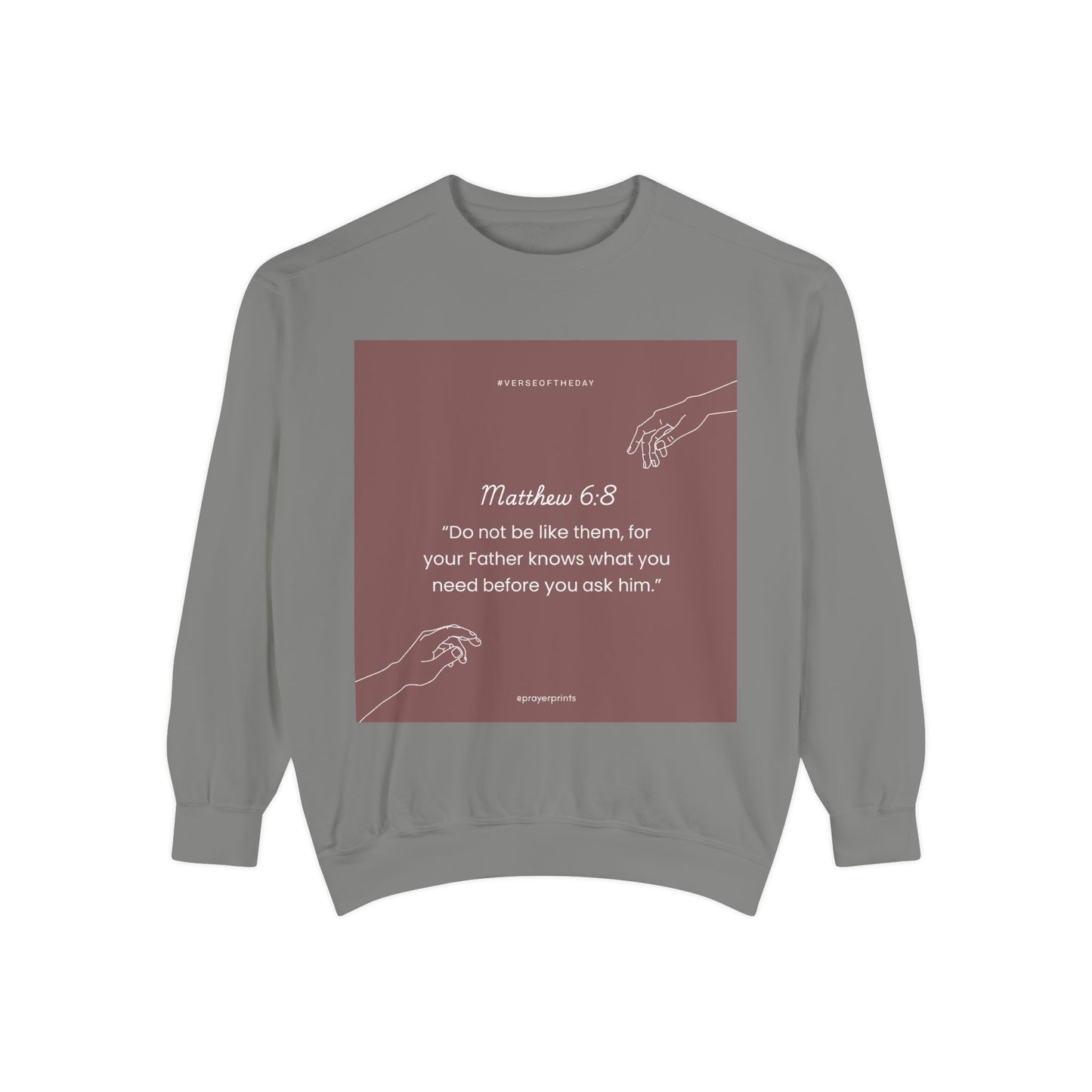 Unisex Garment-Dyed Sweatshirt