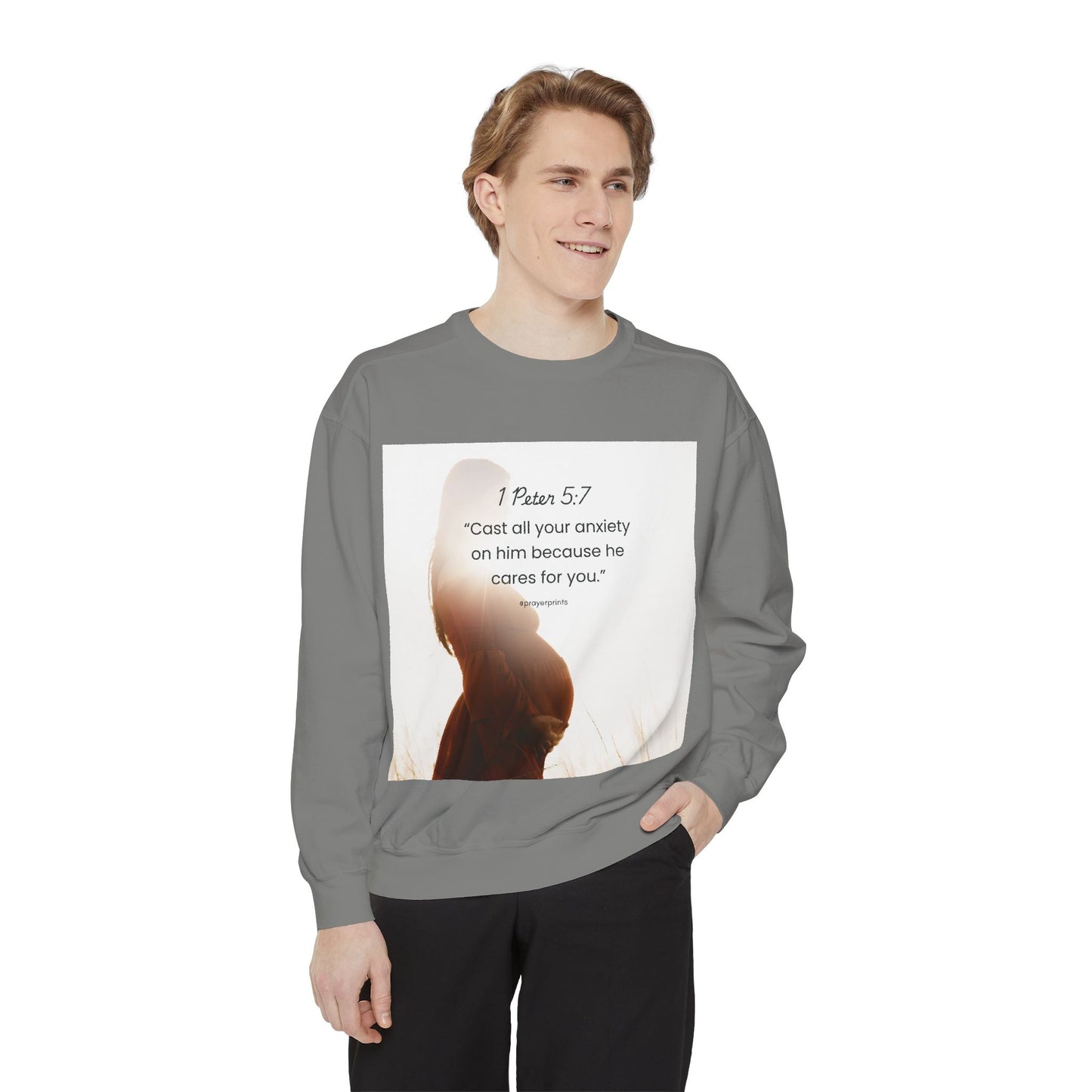 Unisex Garment-Dyed Sweatshirt