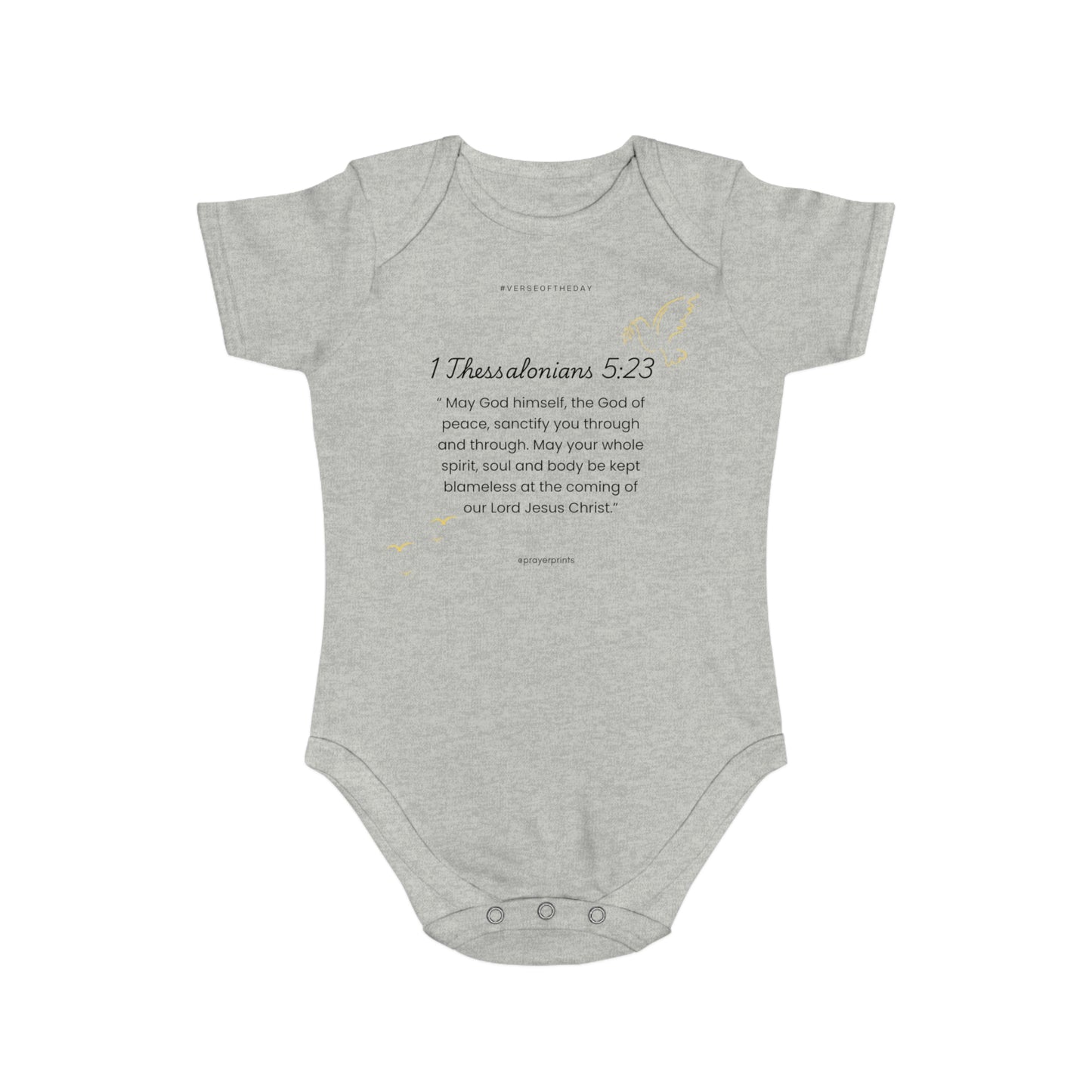 Short Sleeve Baby Bodysuit