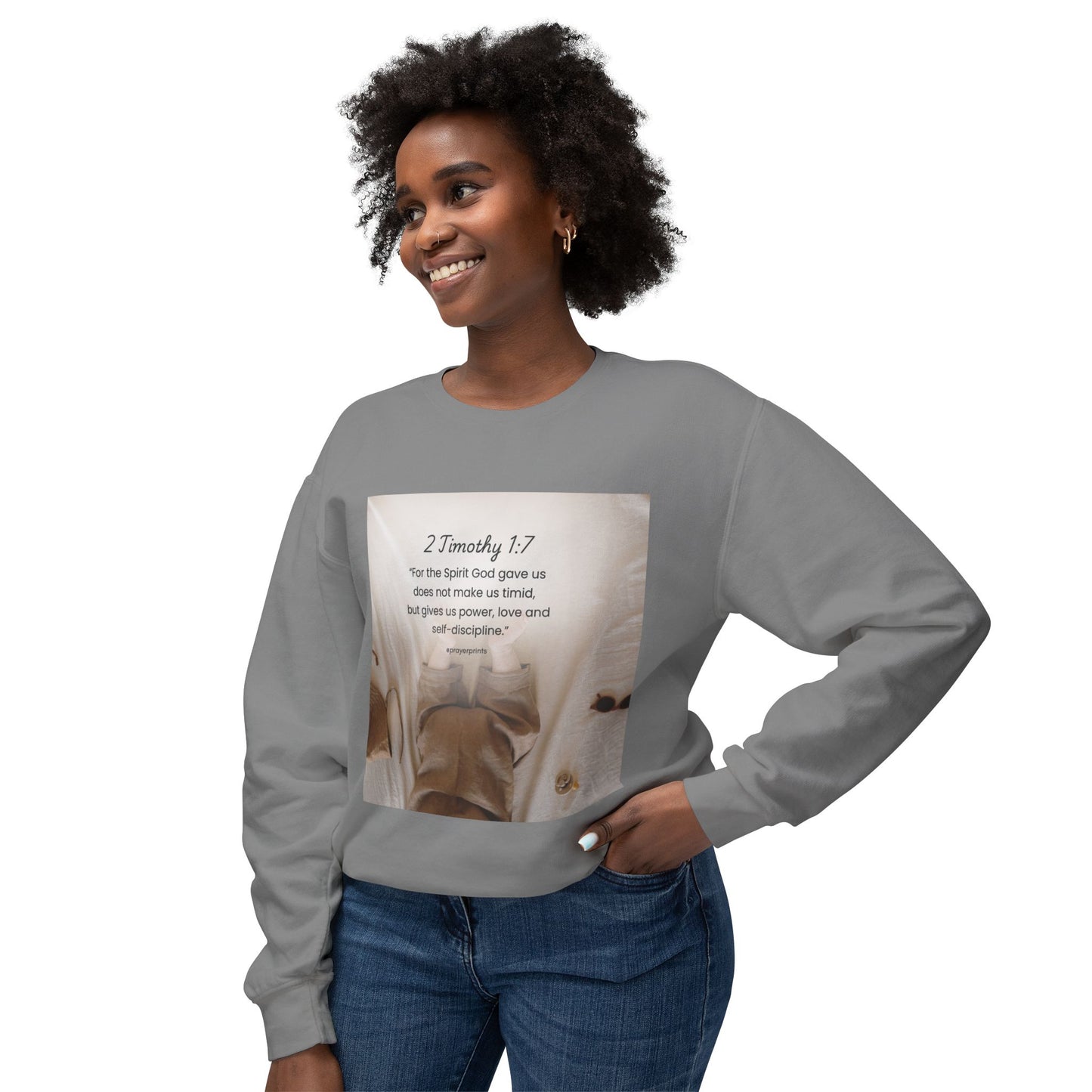Unisex Lightweight Crewneck Sweatshirt