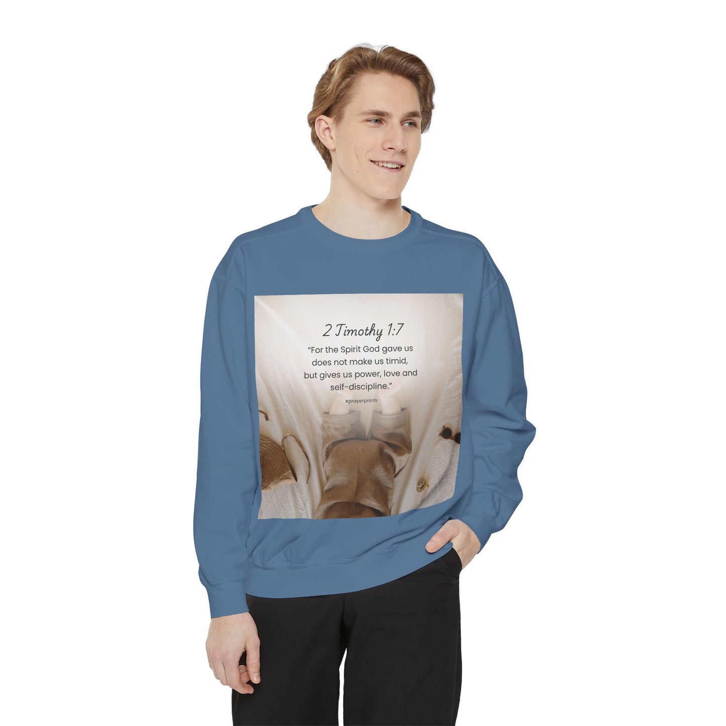 Unisex Garment-Dyed Sweatshirt