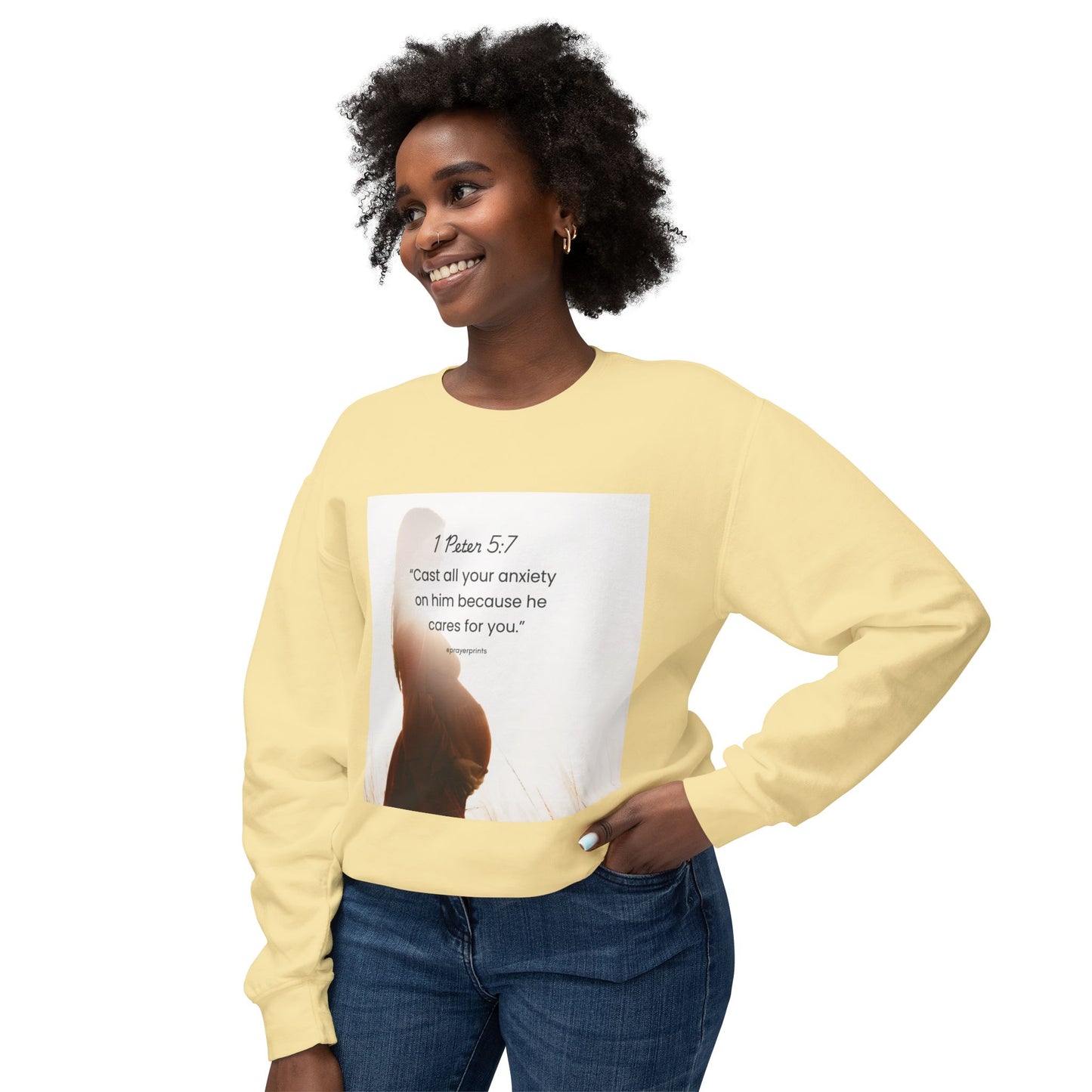Unisex Lightweight Crewneck Sweatshirt