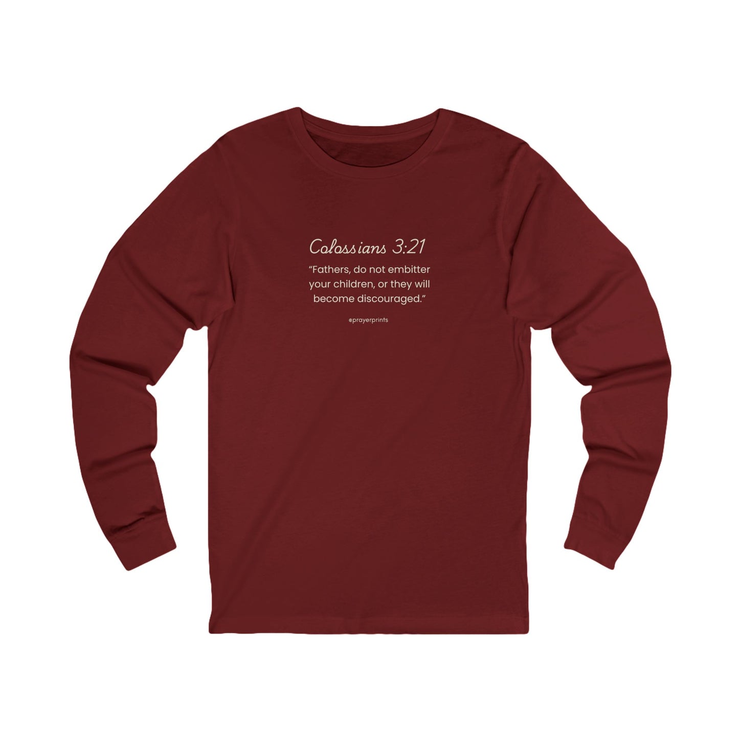 Unisex Jersey Long Sleeve Tee