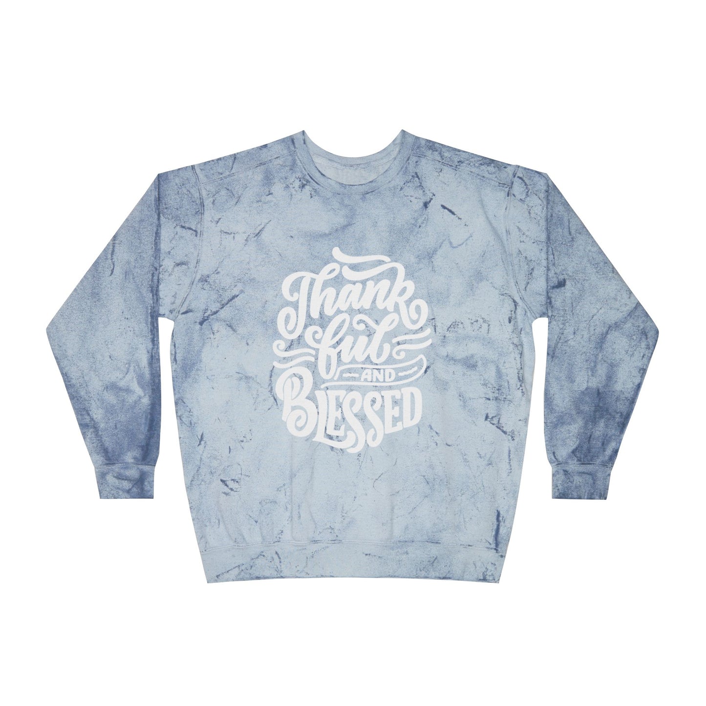 Unisex Color Blast Crewneck Sweatshirt