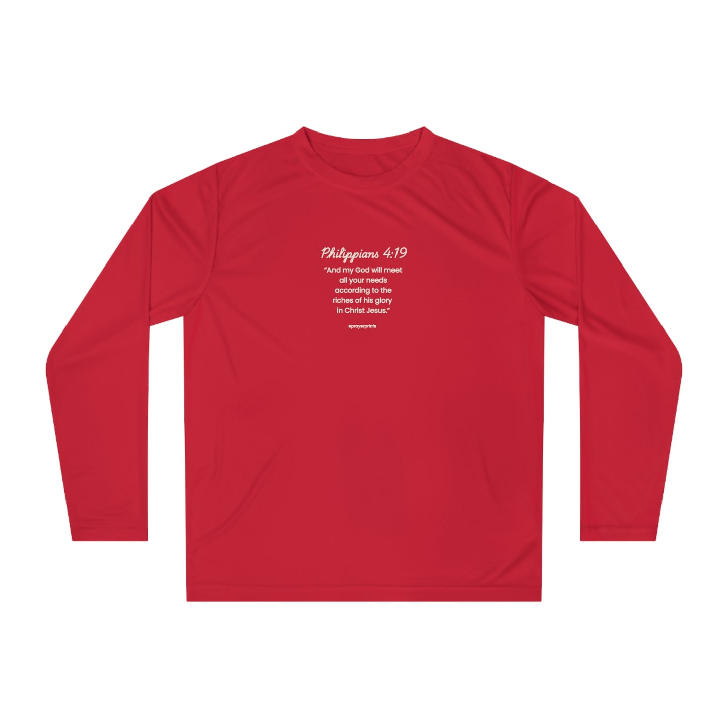 Unisex Performance Long Sleeve Shirt