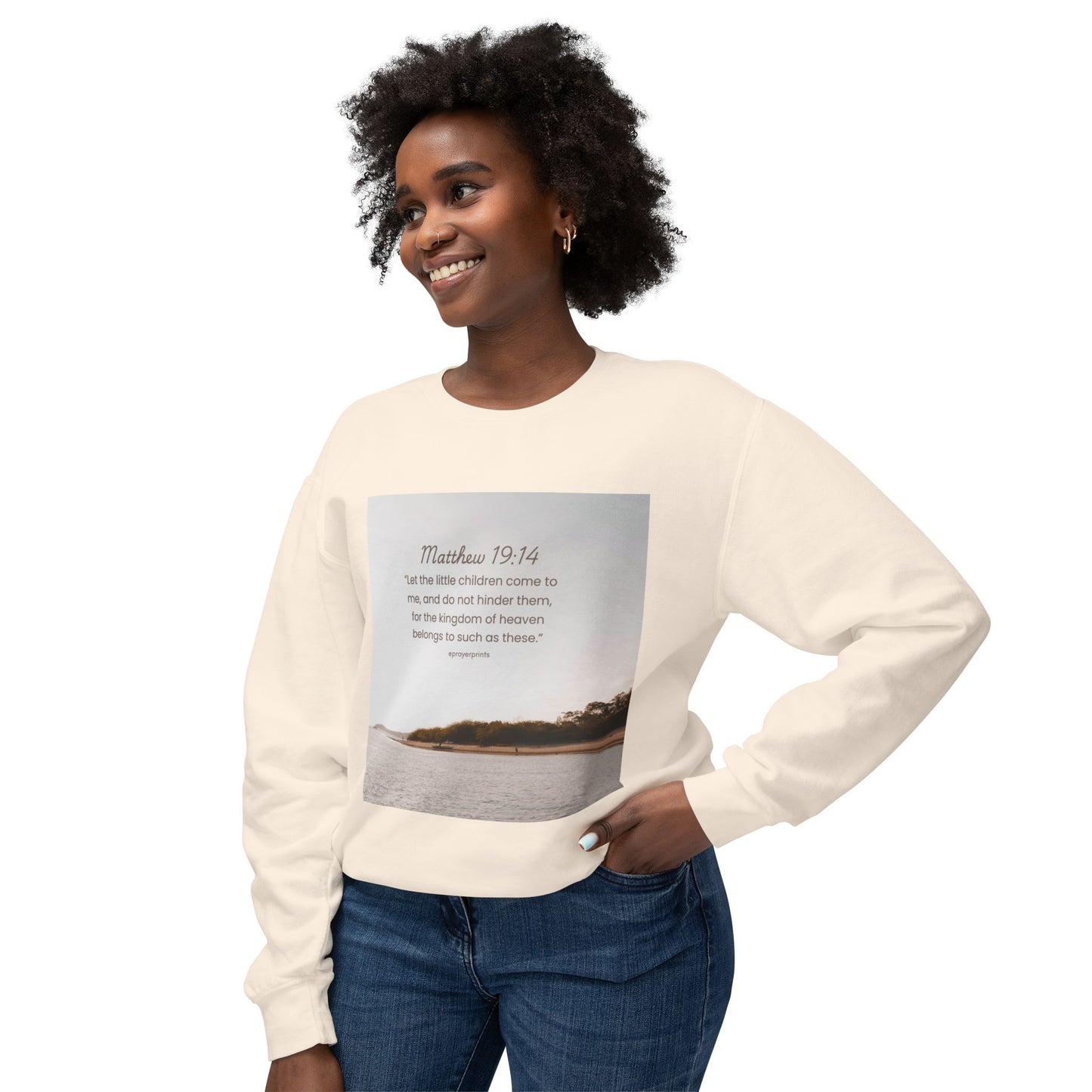 Unisex Lightweight Crewneck Sweatshirt