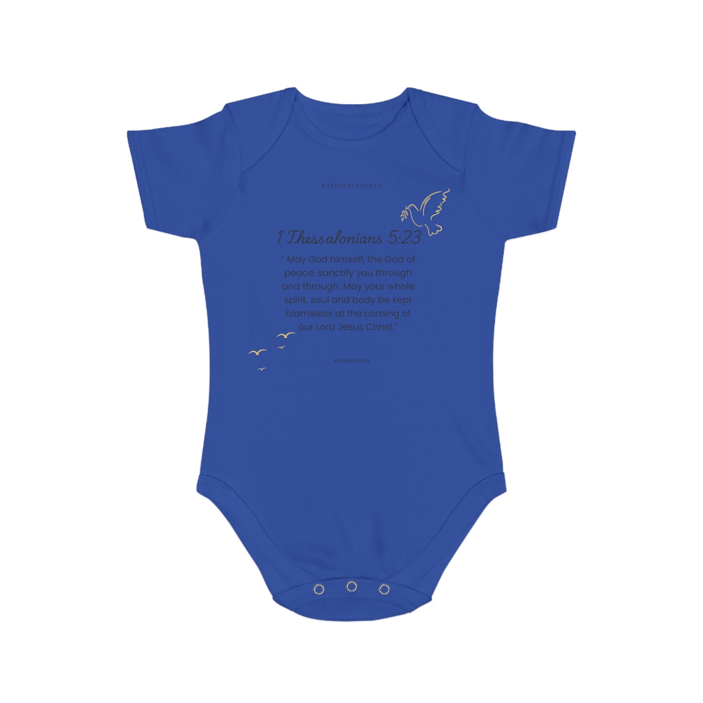 Short Sleeve Baby Bodysuit