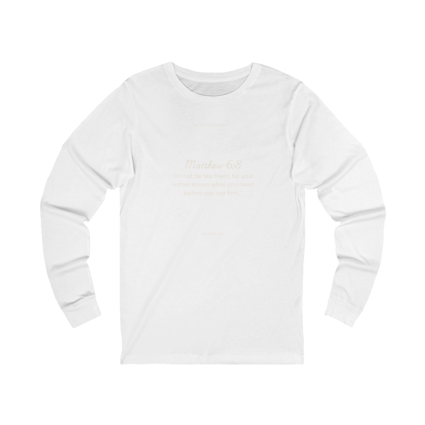 Unisex Jersey Long Sleeve Tee