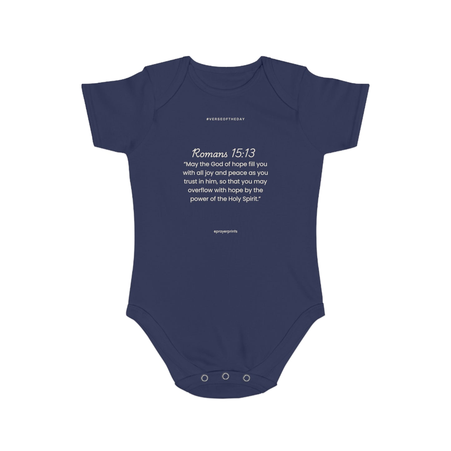 Short Sleeve Baby Bodysuit