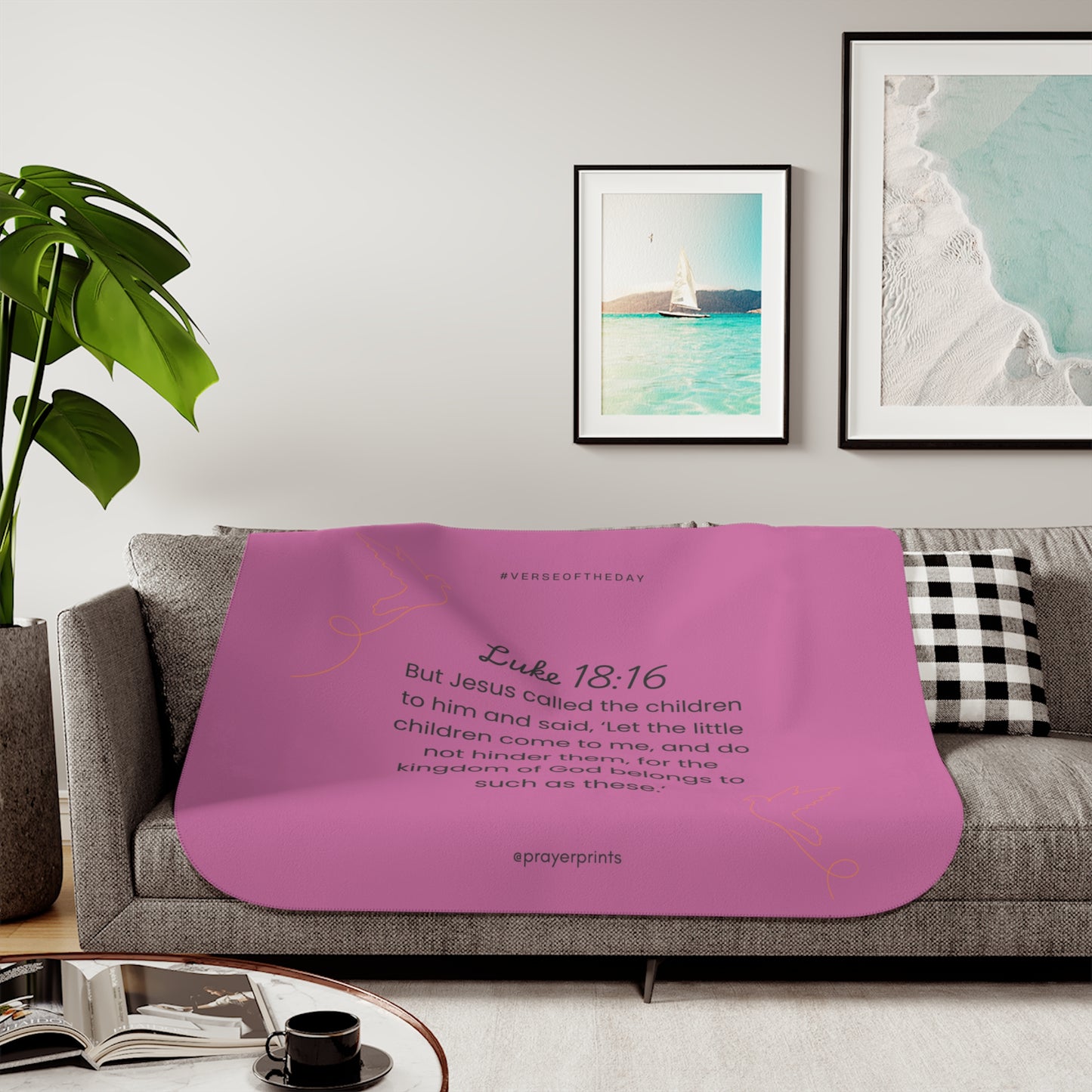 Sherpa Blanket, Two Colors
