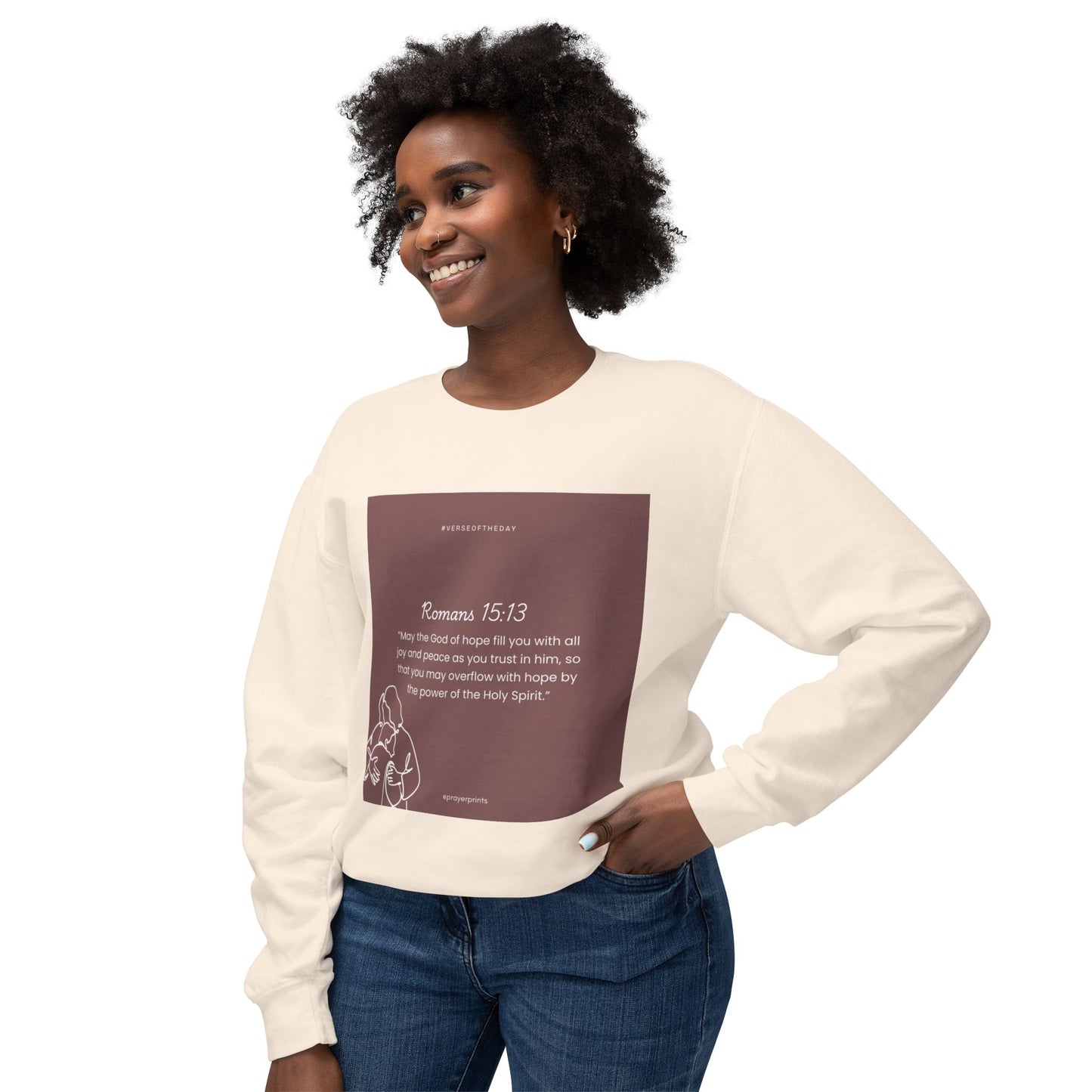 Unisex Lightweight Crewneck Sweatshirt