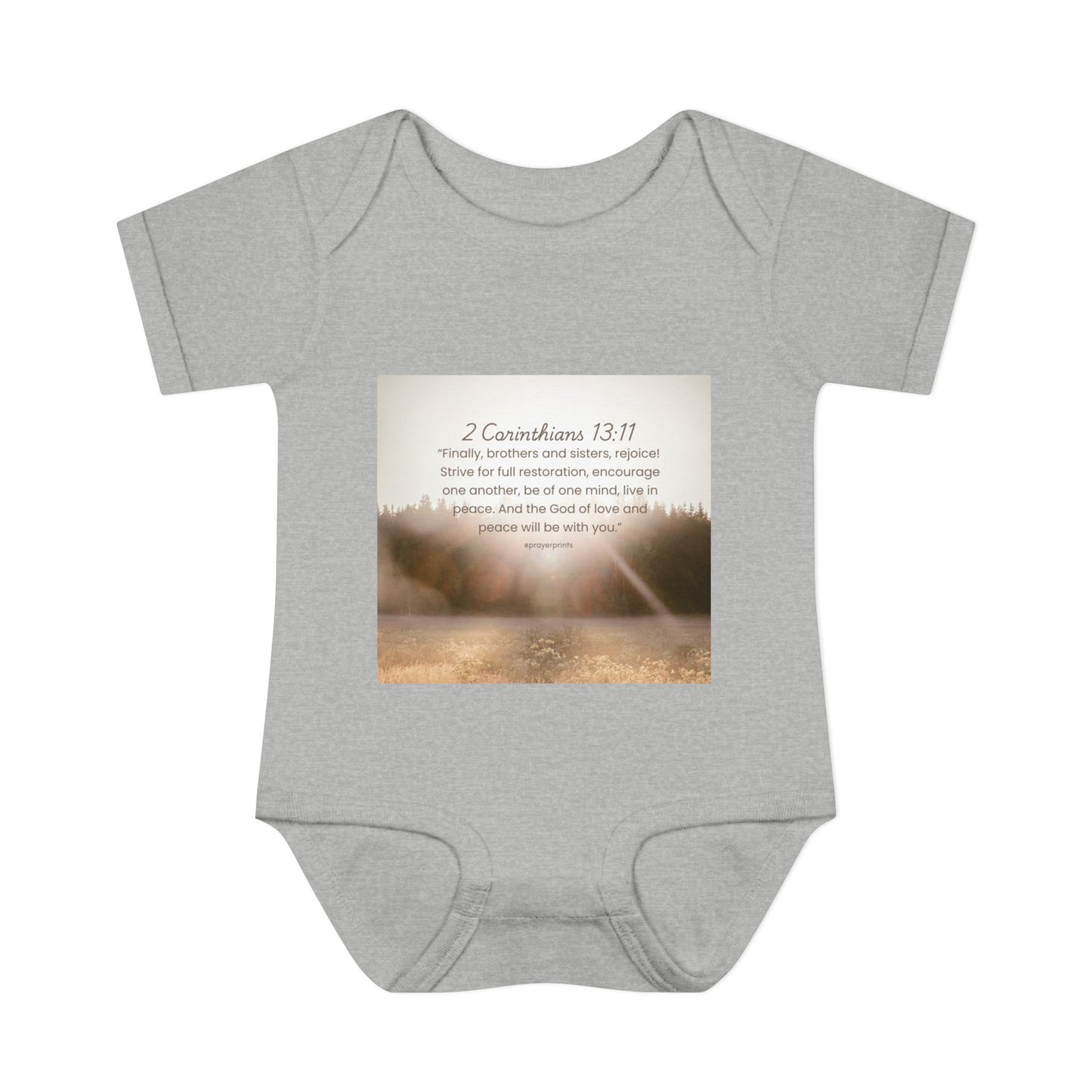 Infant Baby Rib Bodysuit