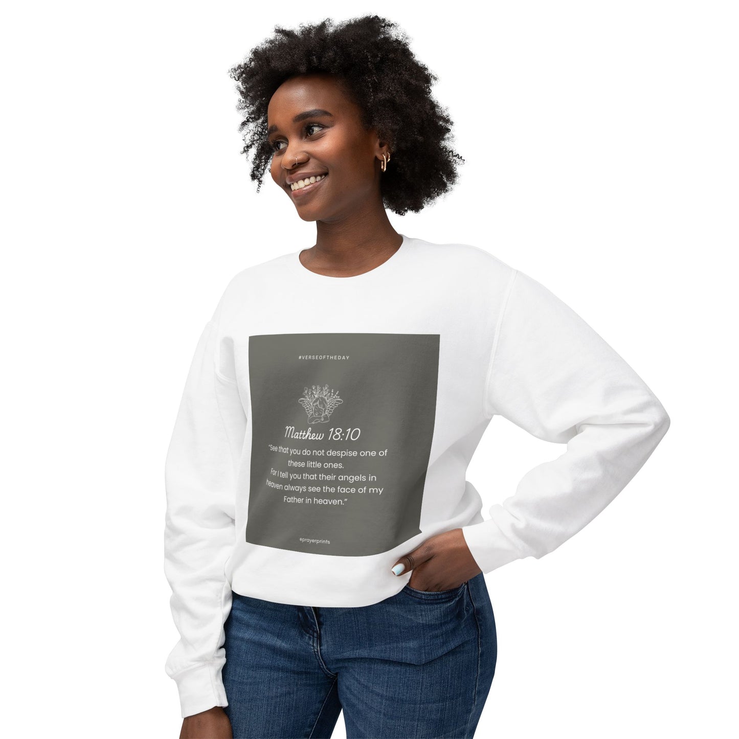 Unisex Lightweight Crewneck Sweatshirt