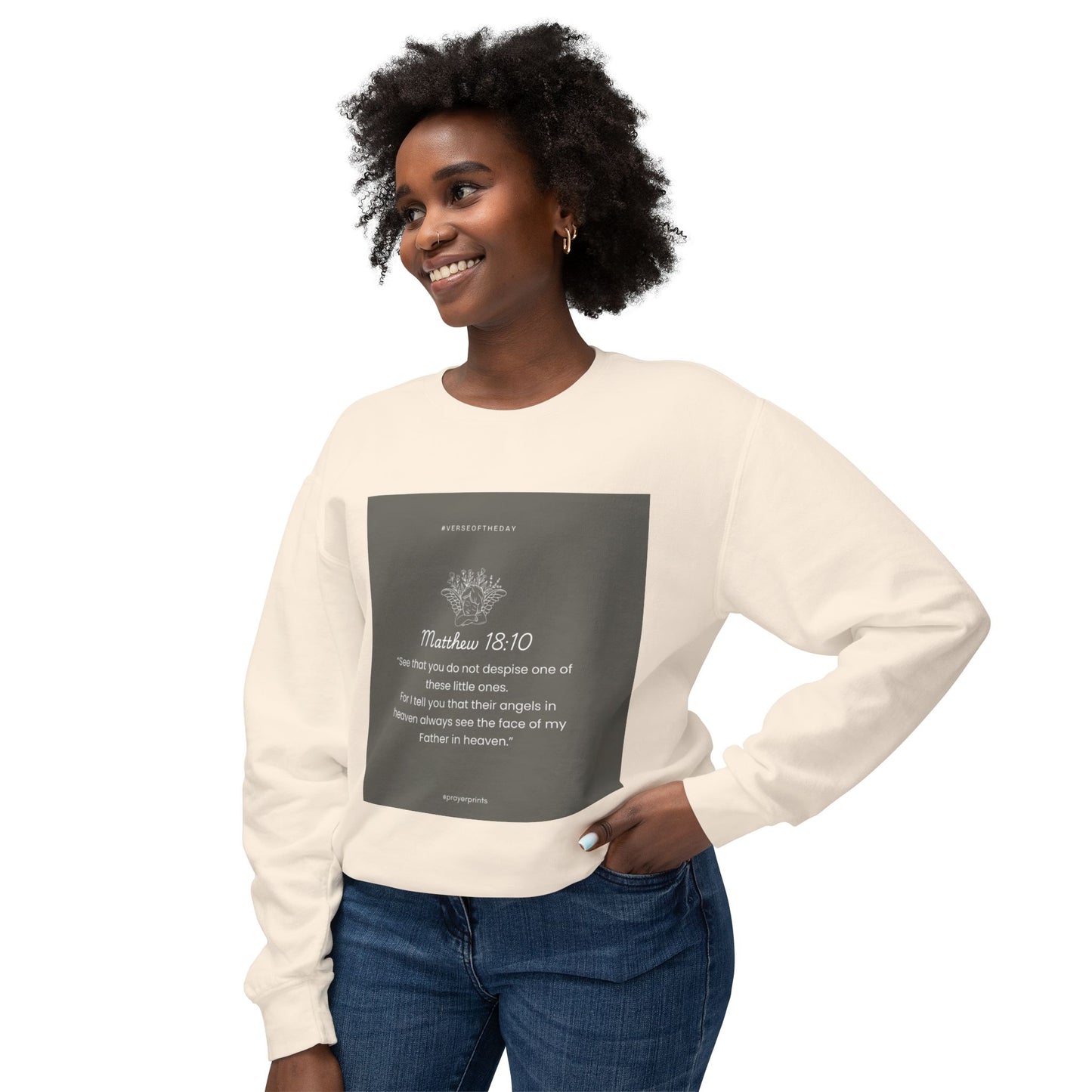 Unisex Lightweight Crewneck Sweatshirt