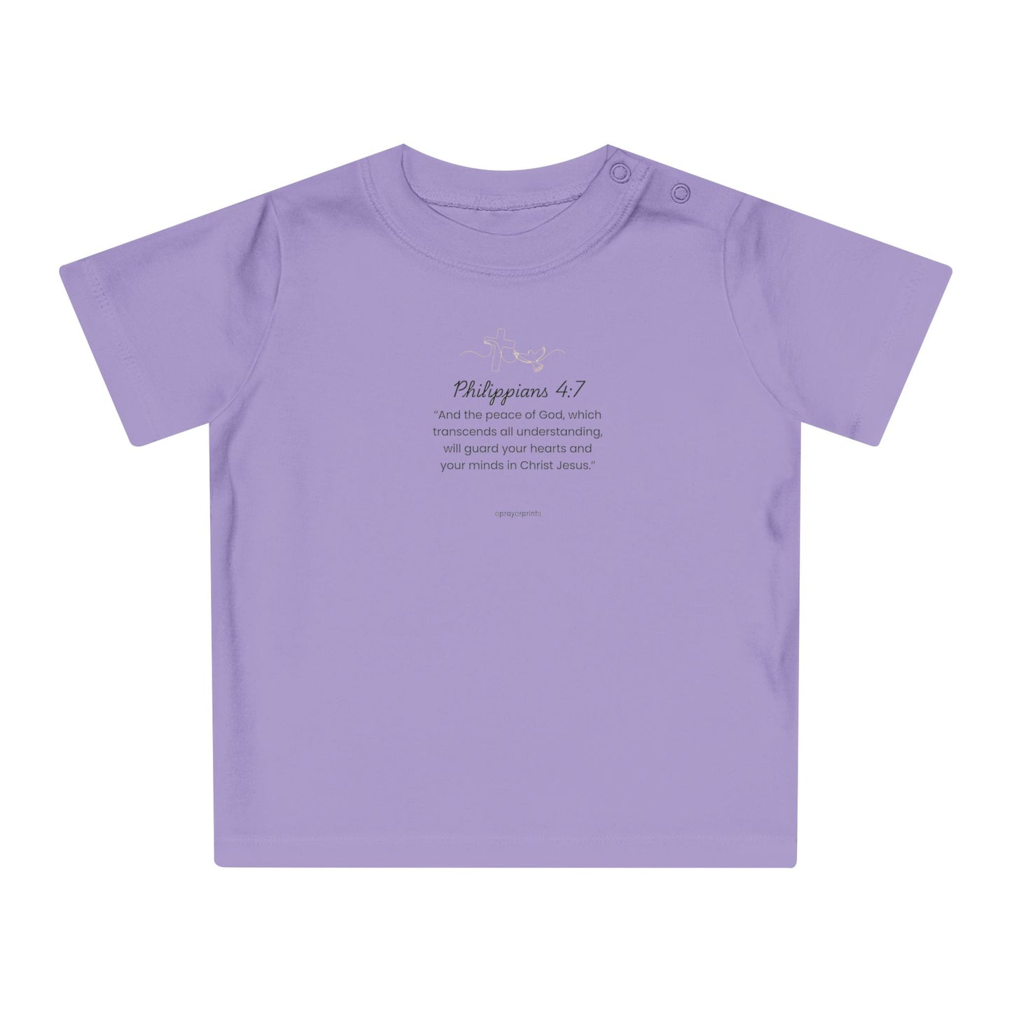 Cute Brown Baby T-Shirt with Playful Design