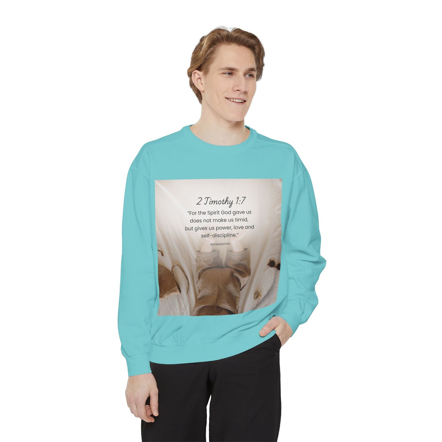 Unisex Garment-Dyed Sweatshirt