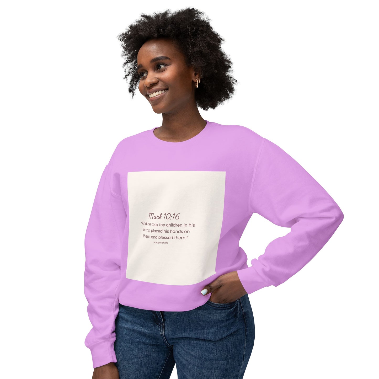 Unisex Lightweight Crewneck Sweatshirt