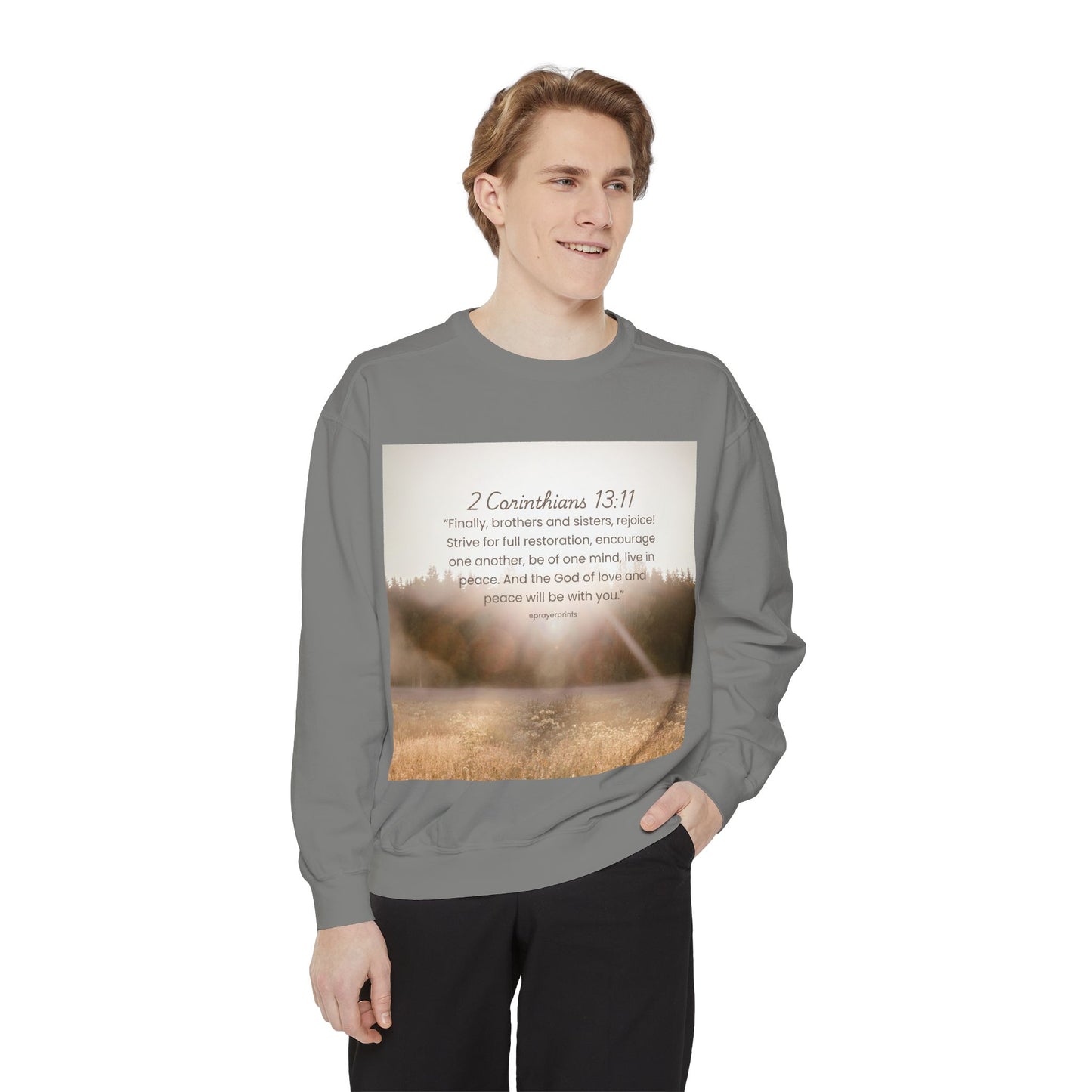 Unisex Garment-Dyed Sweatshirt