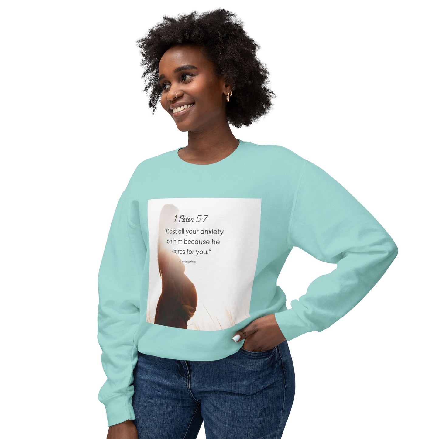 Unisex Lightweight Crewneck Sweatshirt
