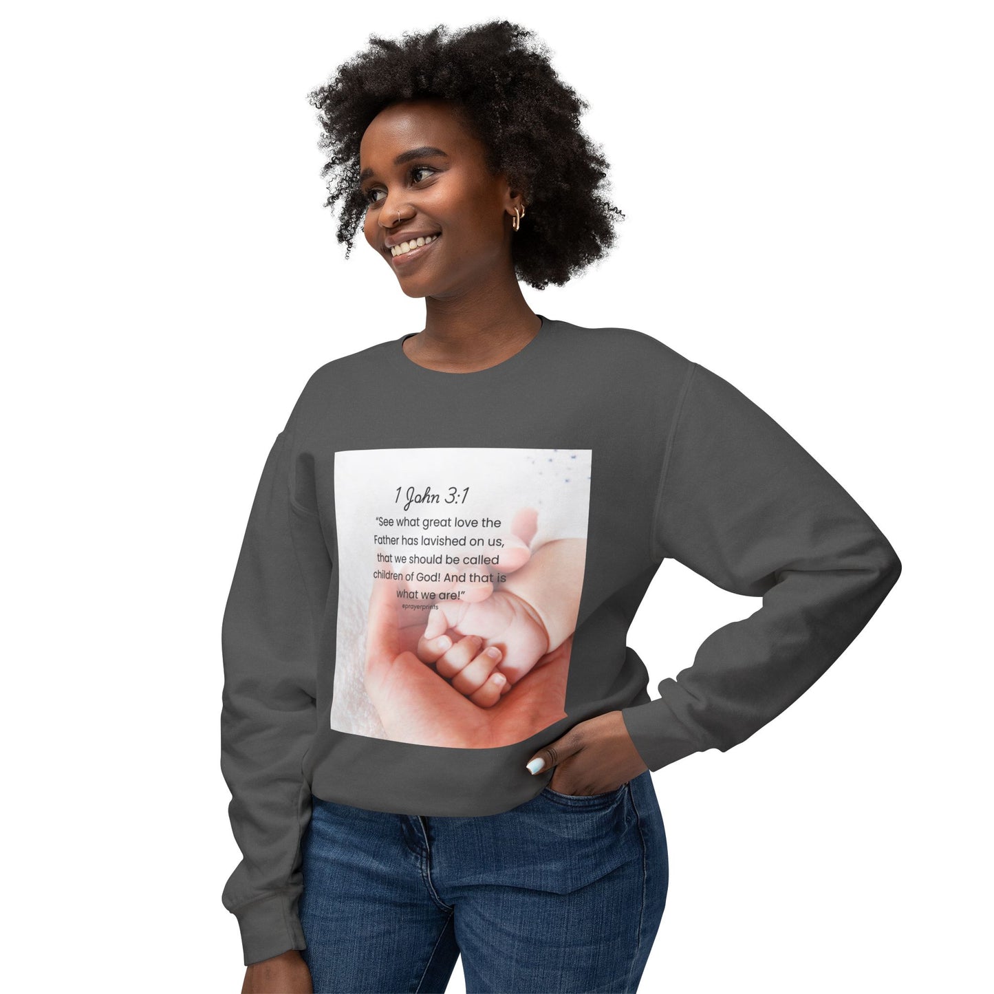 Unisex Lightweight Crewneck Sweatshirt