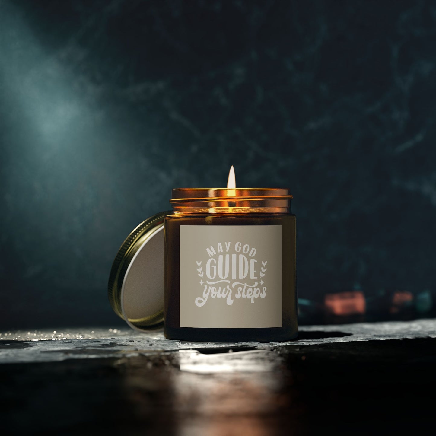 Guided Steps Scented Candle - Coconut Apricot Wax (4oz & 9oz)