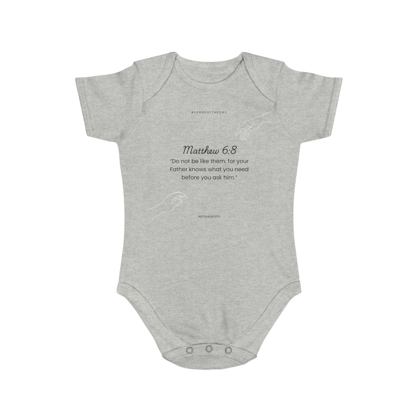 Short Sleeve Baby Bodysuit
