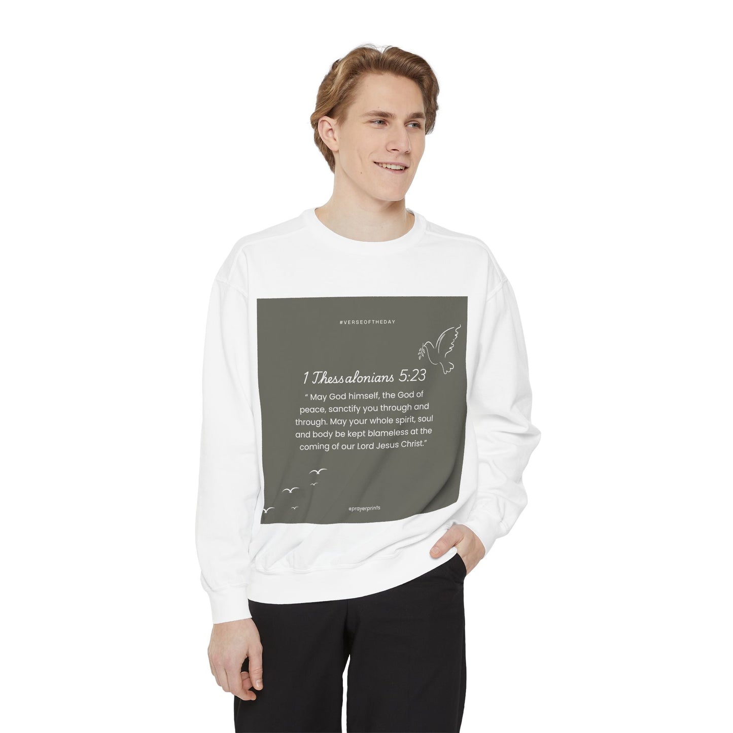 Unisex Garment-Dyed Sweatshirt