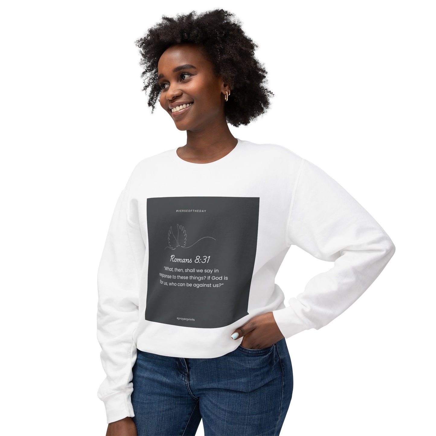 Unisex Lightweight Crewneck Sweatshirt
