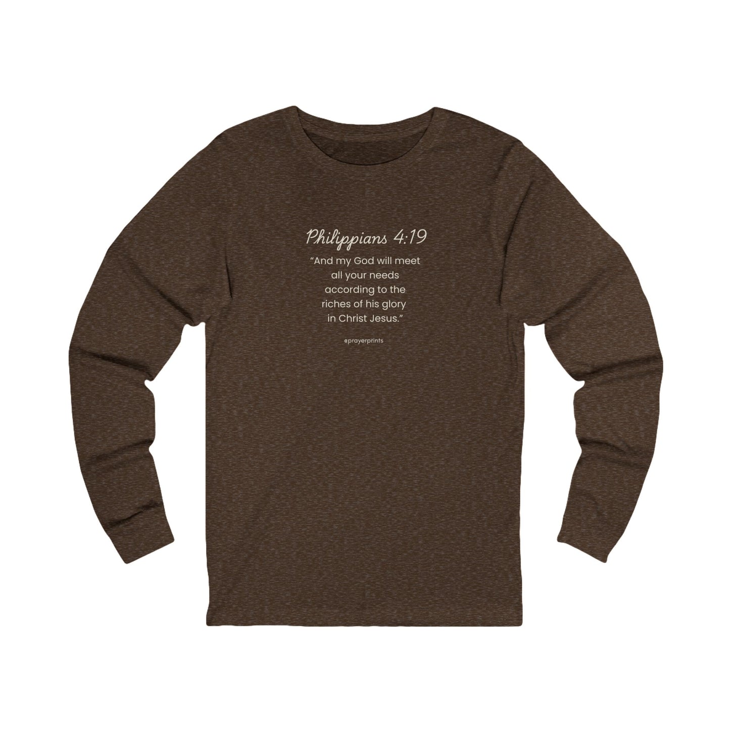 Unisex Jersey Long Sleeve Tee