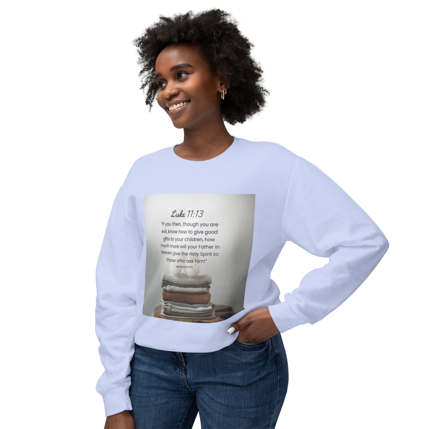Unisex Lightweight Crewneck Sweatshirt