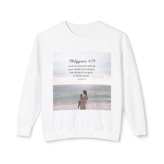 Unisex Lightweight Crewneck Sweatshirt