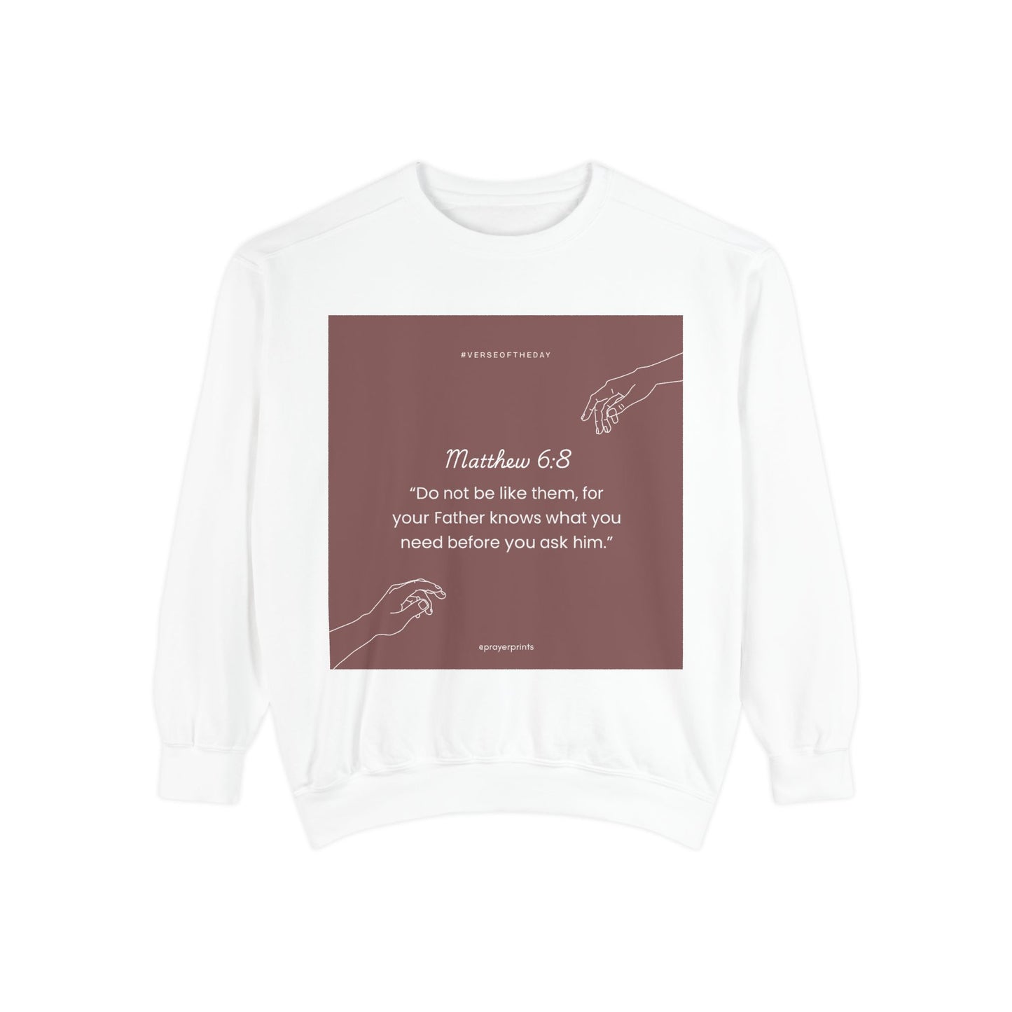 Unisex Garment-Dyed Sweatshirt