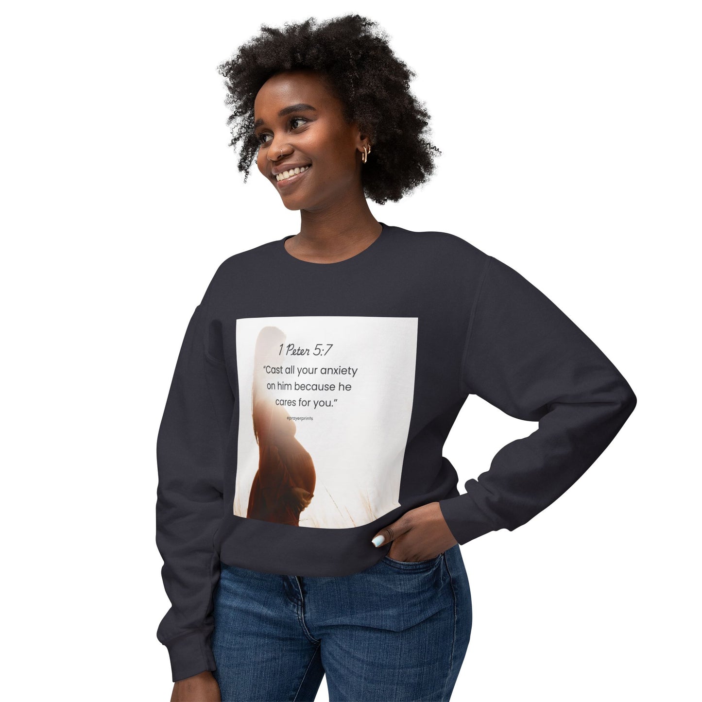 Unisex Lightweight Crewneck Sweatshirt